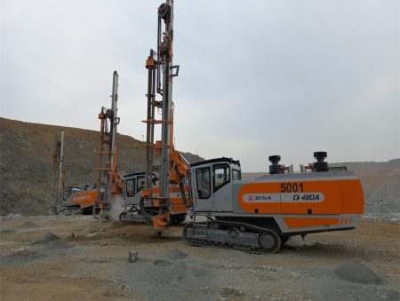 drilling rig for copper
