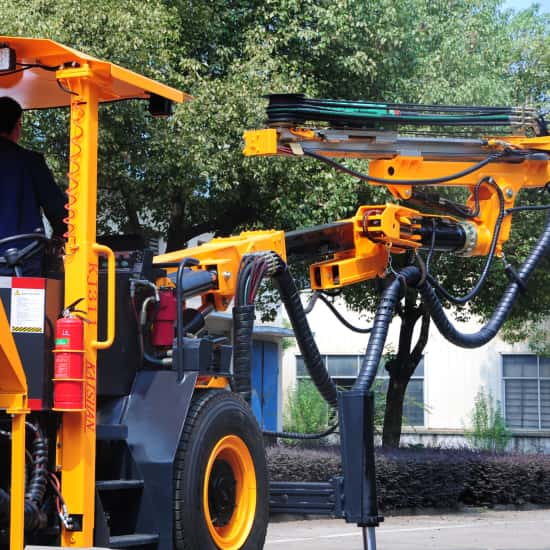 underground drilling rig